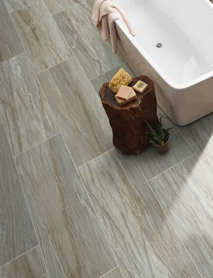 Bathroom tile flooring | Carpet World Of Alaska