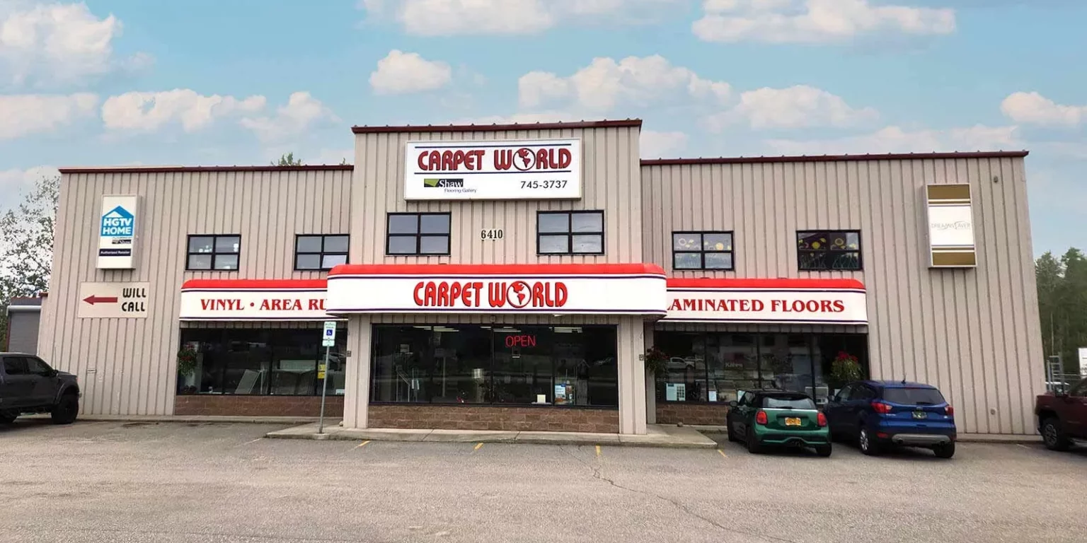 Showroom front | Carpet World Of Alaska